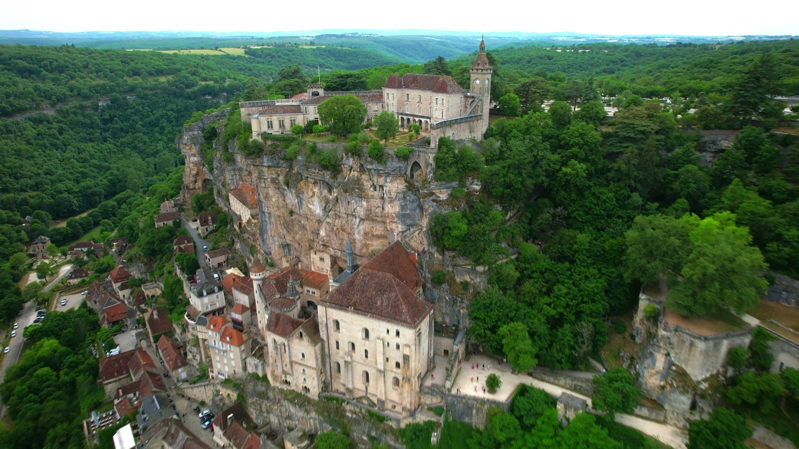 Rocamadour – Ansicht aus dem Video