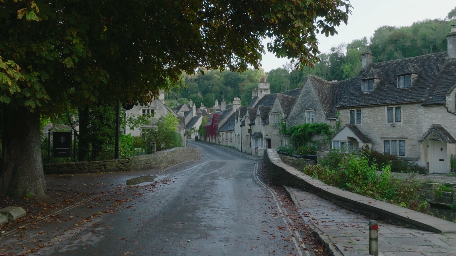 Castle Combe – Ansicht aus dem Video