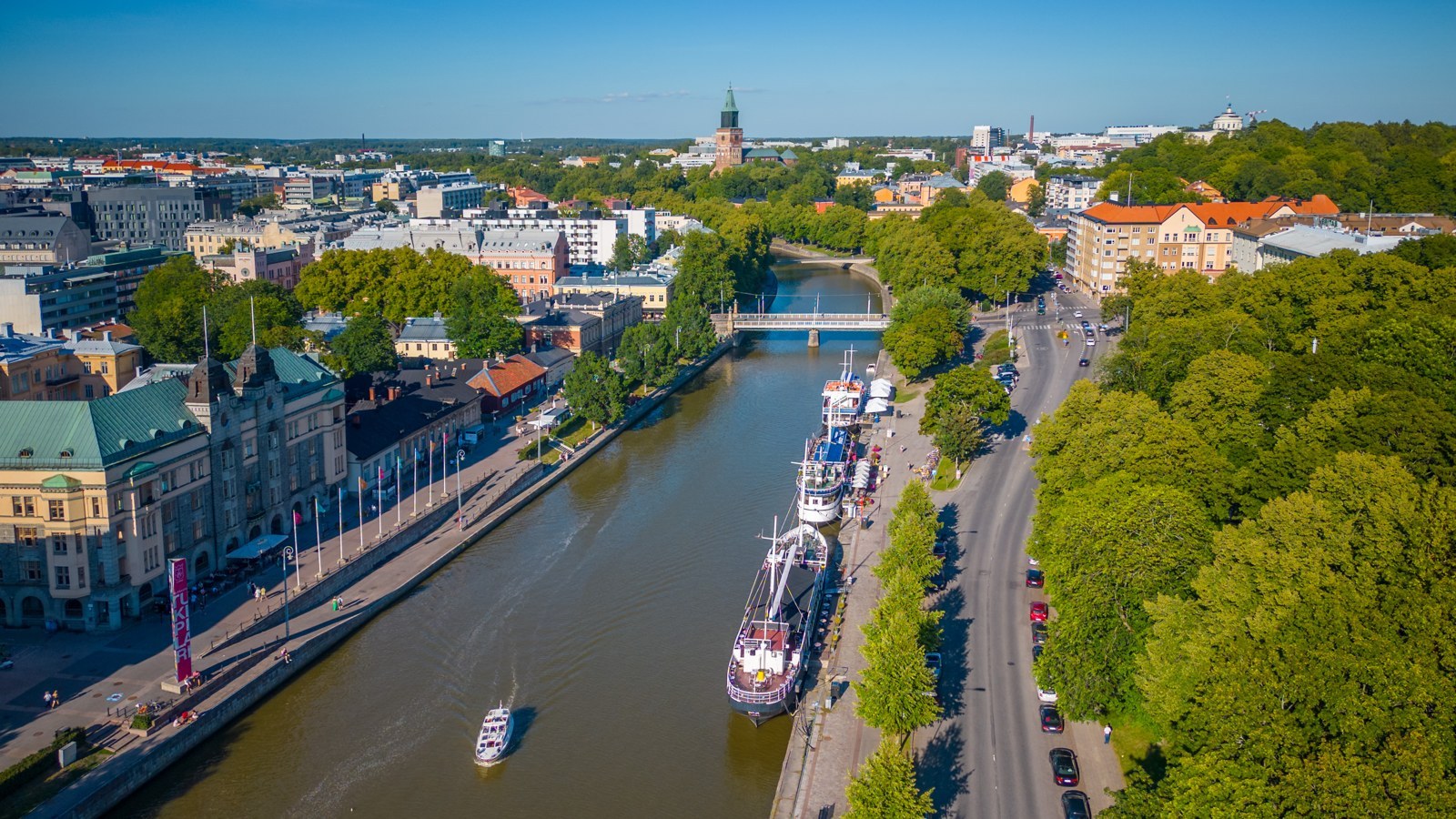 Turku und der Aurajoki – Foto