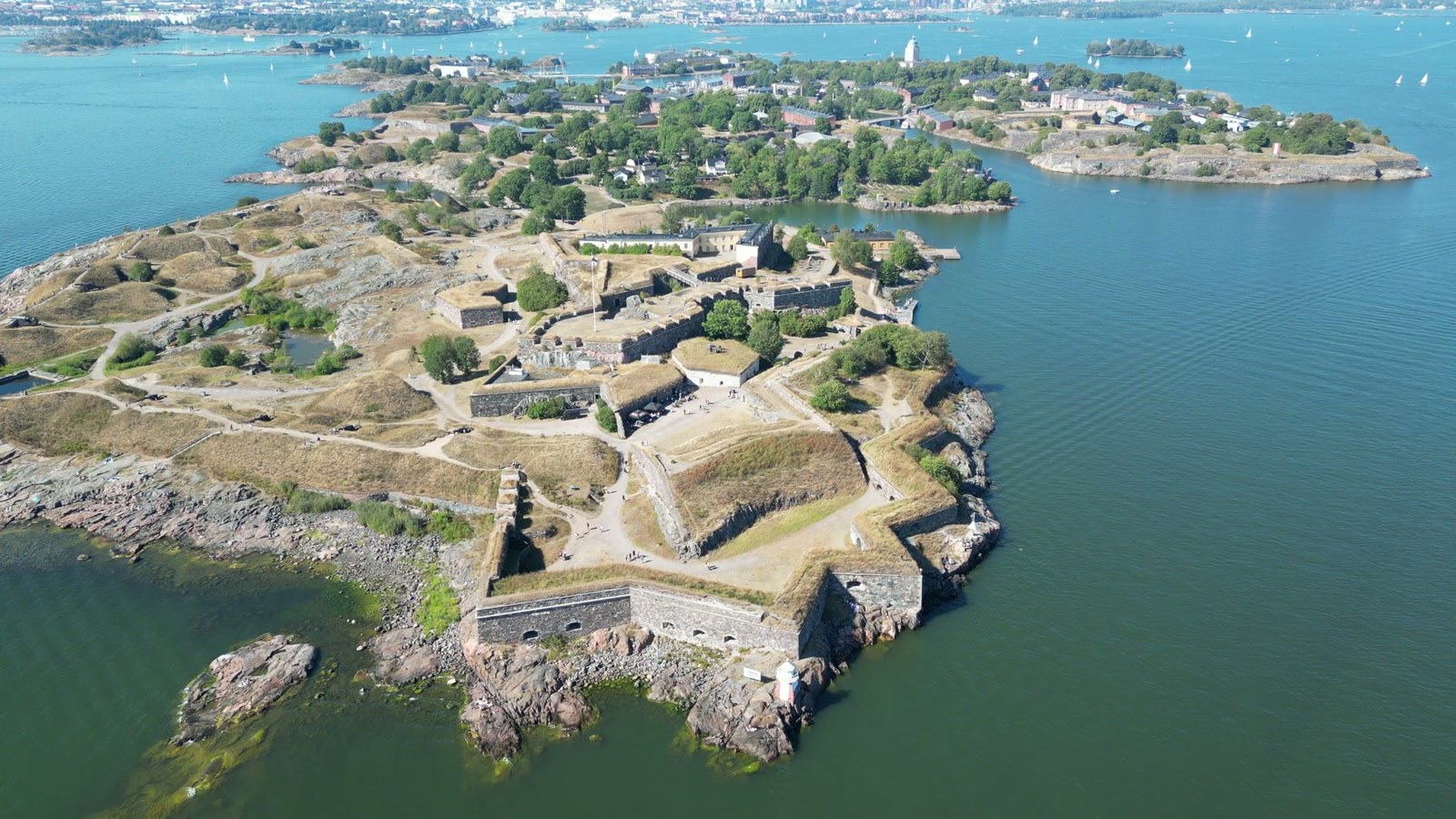 Festung Suomenlinna – Ansicht aus dem Video