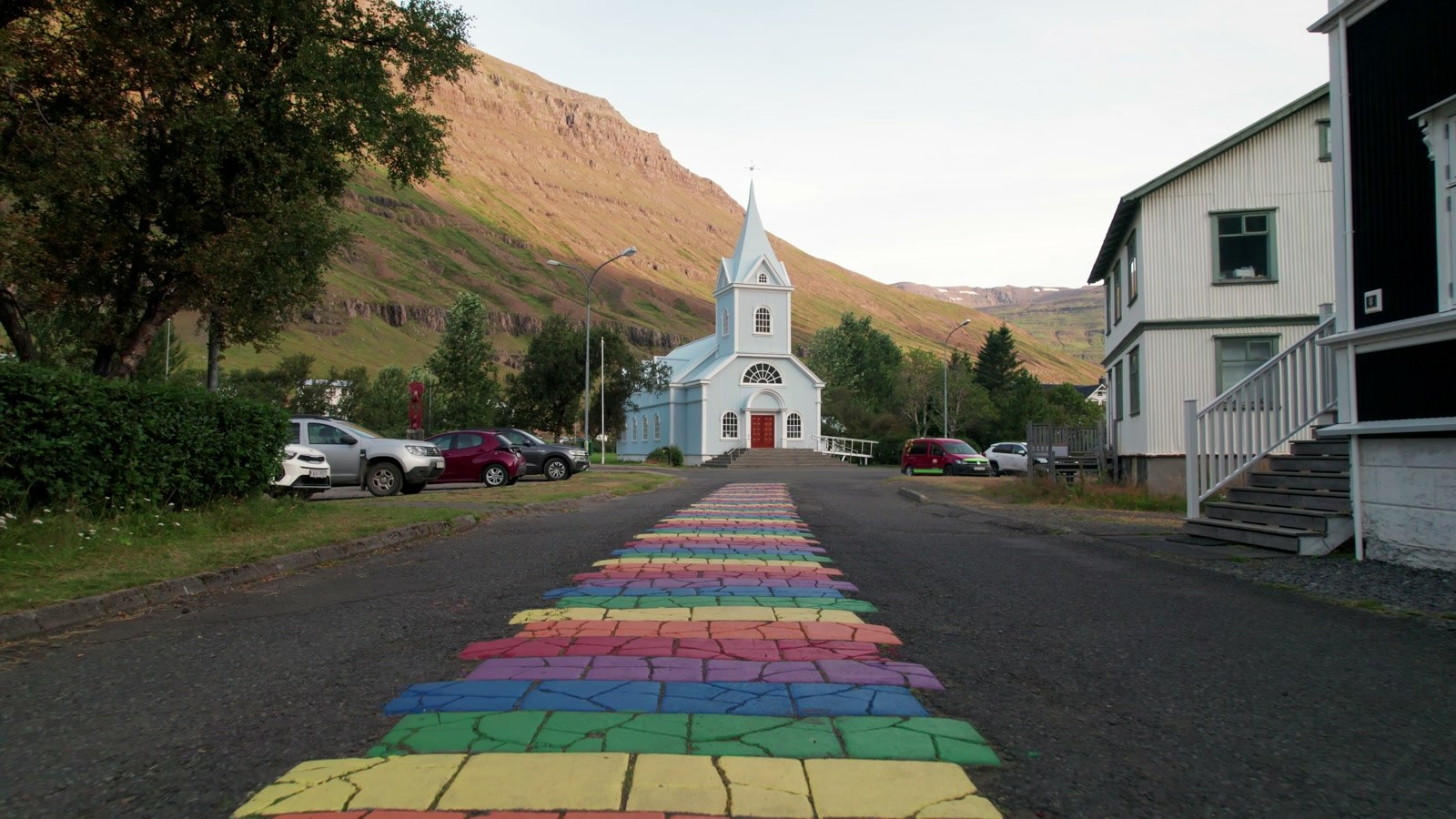 Seyðisfjörður – Ansicht aus dem Video