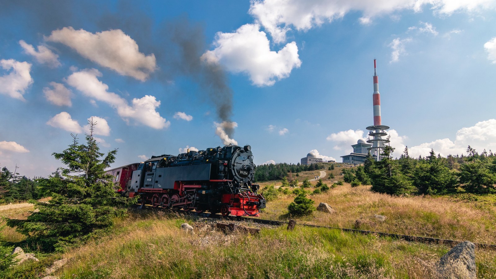 Schierke Brocken und Brockenbahn – Foto